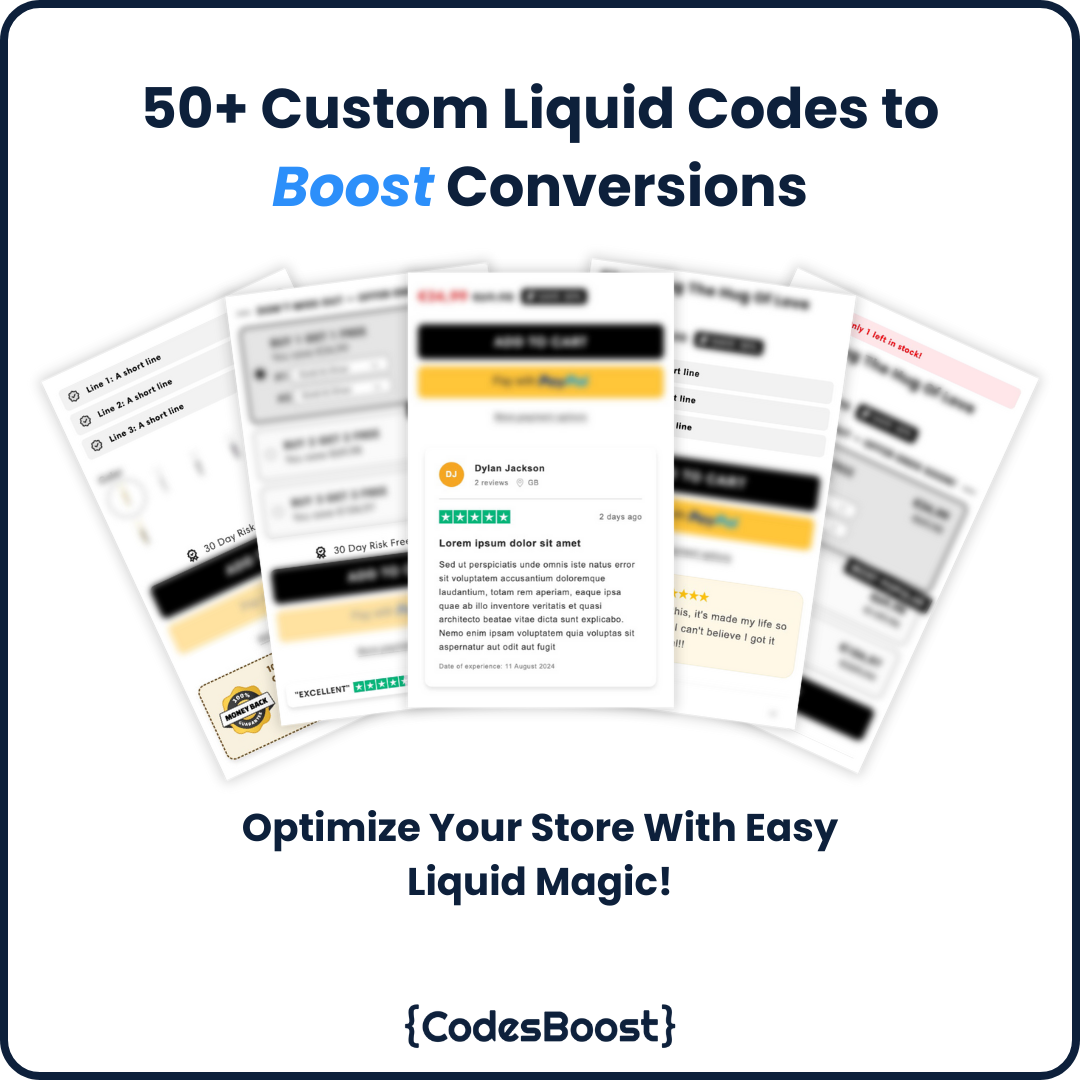 CodesBoost Premium Liquid Pack